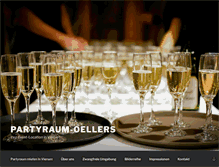 Tablet Screenshot of partyraum-oellers.de